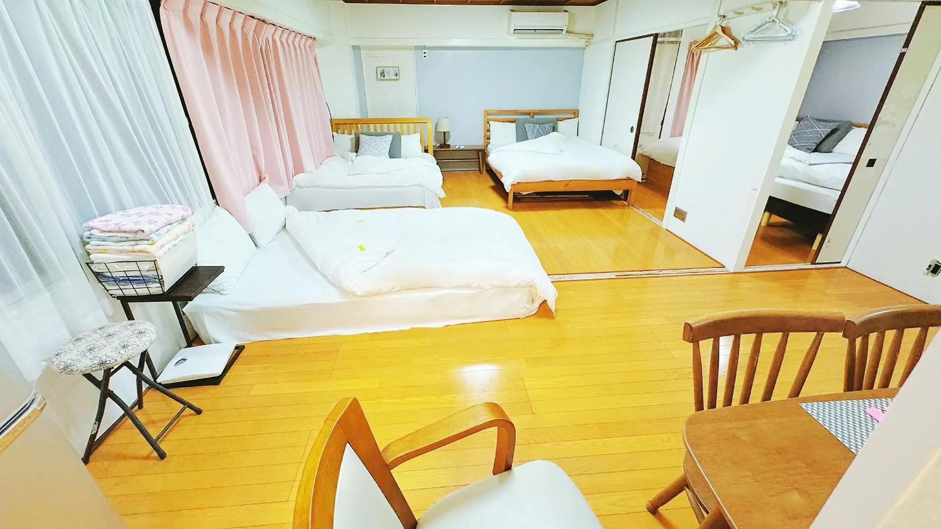 Apartmán 島之内ｻﾝﾌﾟﾗｻﾞ5A Ósaka